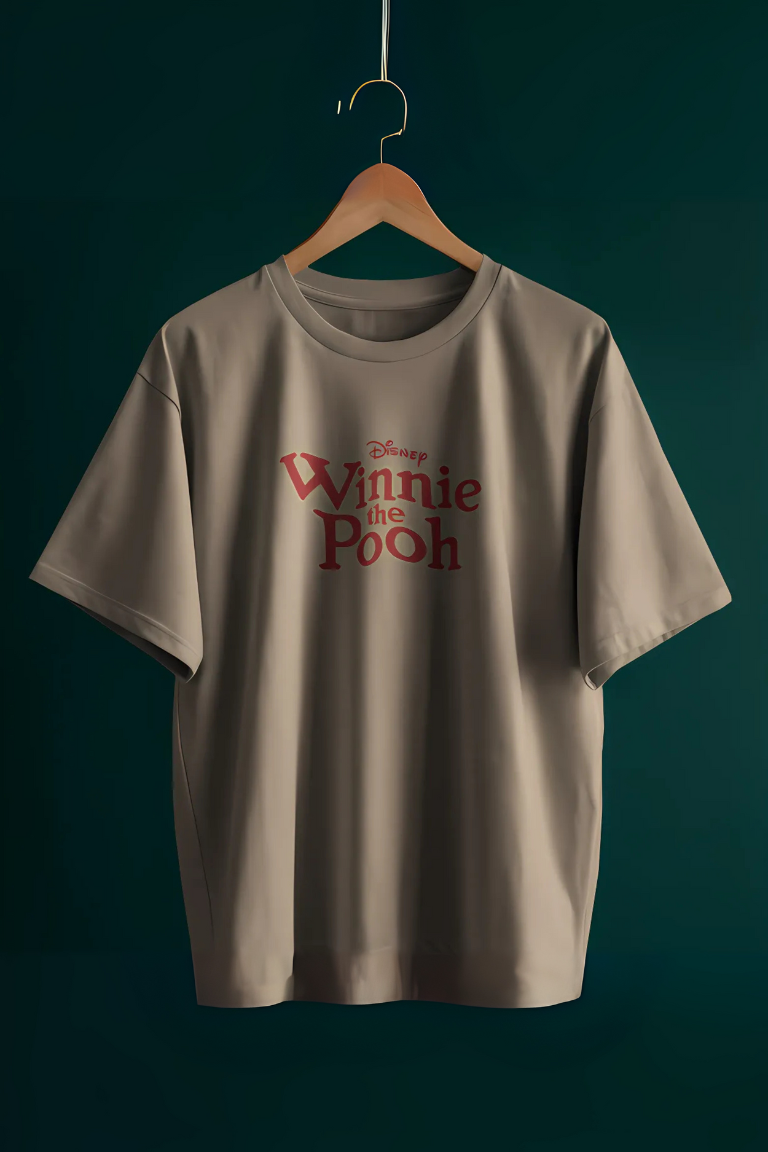 Winnie the Pooh Graphic T-Shirt for Women | Cute Cartoon Character Tee - Image 3