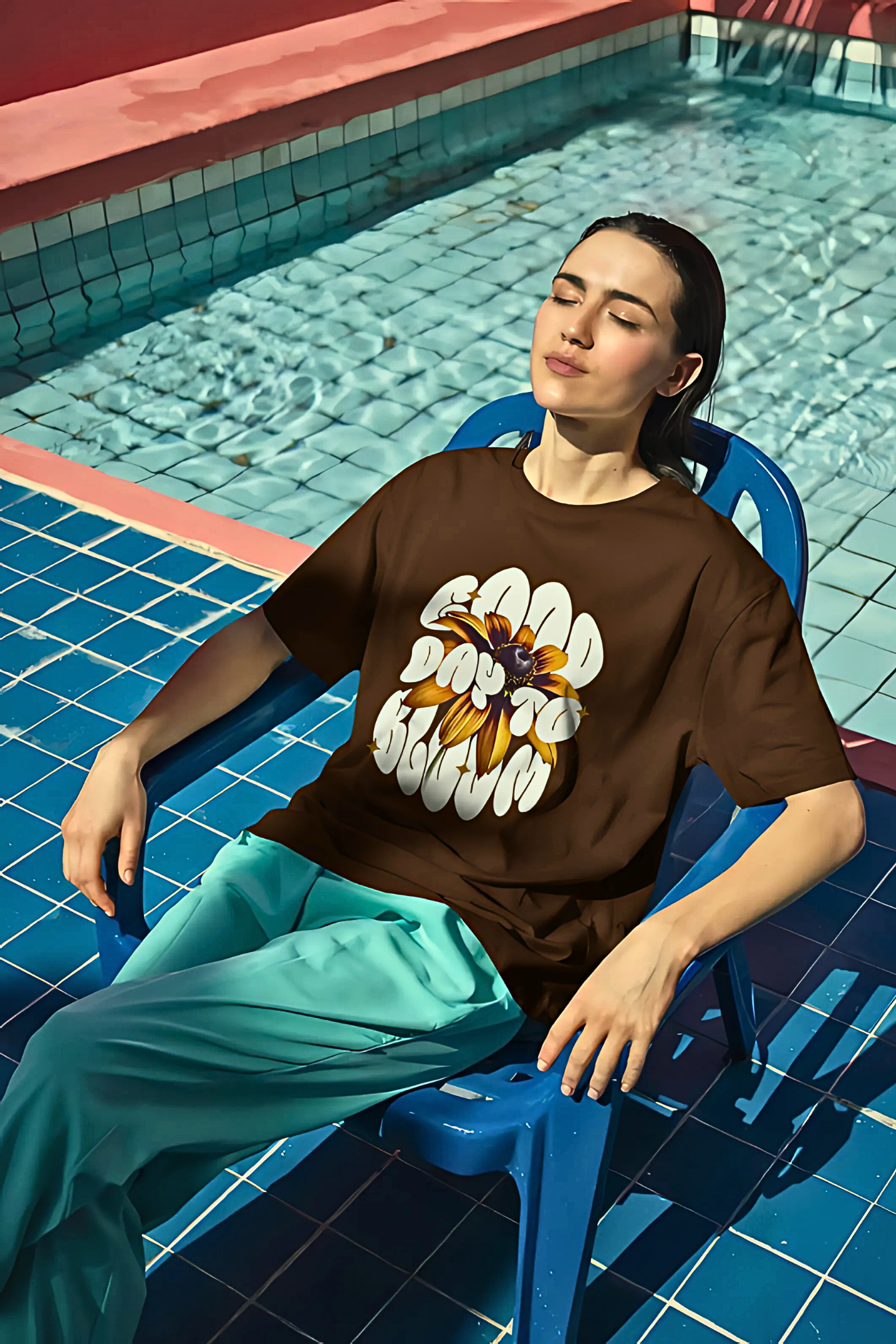 Good Day to Bloom Graphic Tee – Relaxed Fit Unisex T-Shirt